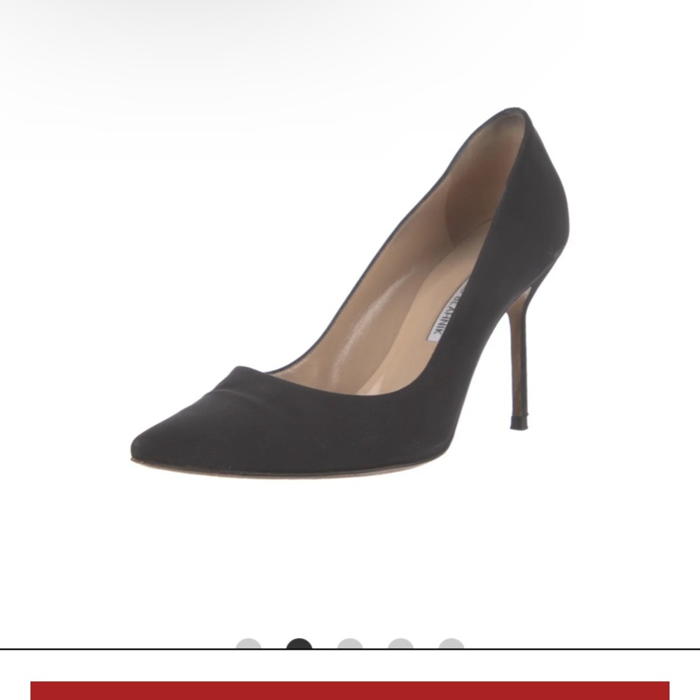 Manolo Blahnik Suede Pump Size 39/8